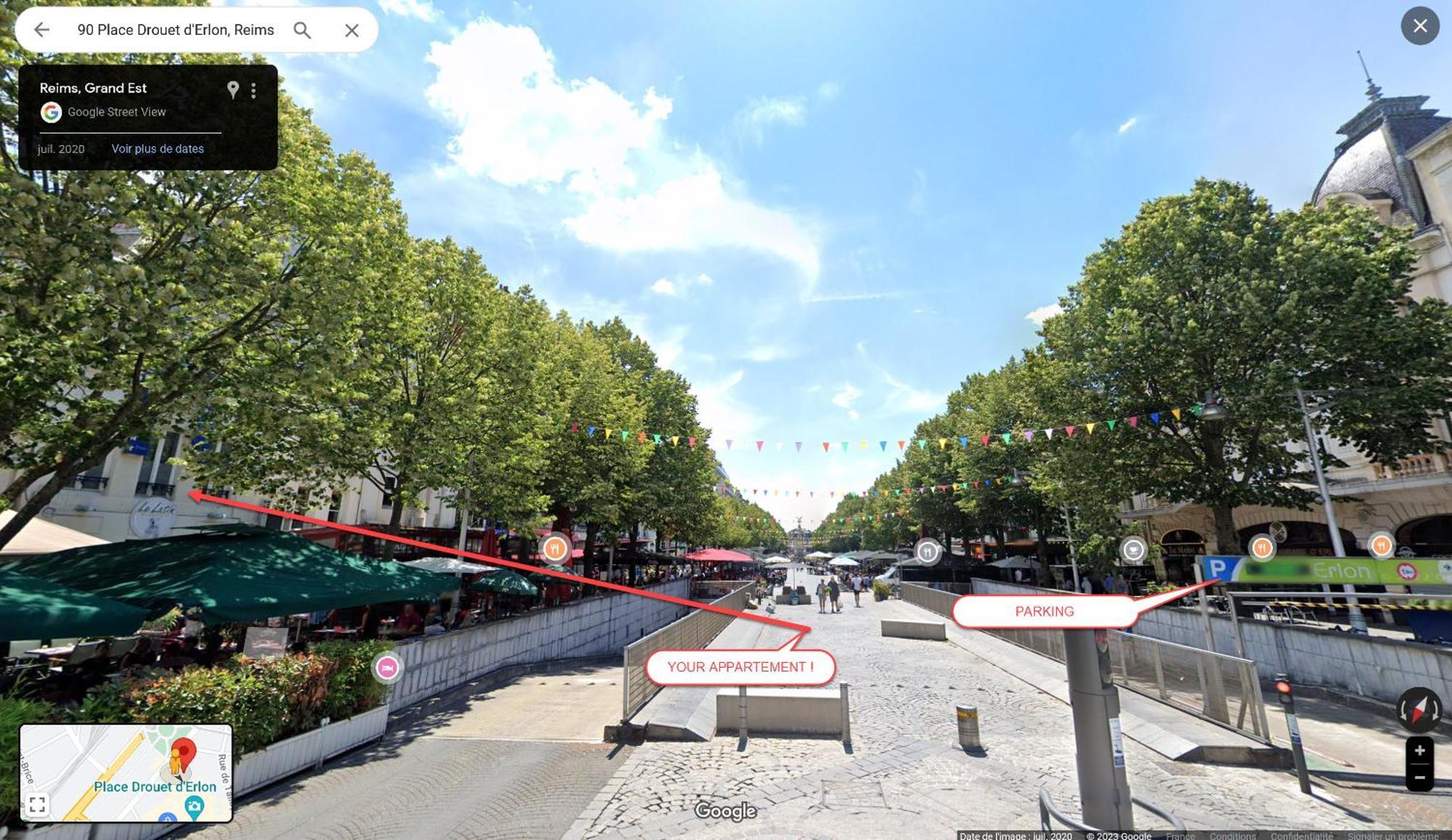 Petra - Appartement Climatise En Hypercentre Reims Ngoại thất bức ảnh